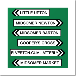 Midsomer Signs (3) Posters and Art